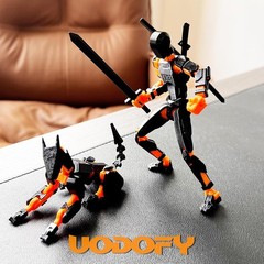 Titan 13 3D Printed Action Figure Set – Fully Articulated, Eco-Friendly Colle…