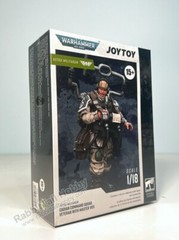 JOYTOY Warhammer 40k Astra Militarum Cadian Veteran with Master Vox (US In-Stock
