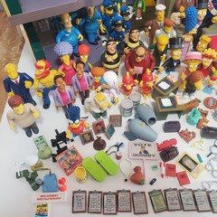 The Simpsons Interactive Environment Figure Toys Lot 59 Figures Scene Accessorie