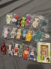 Lot Of 20 Bearbrick 100% Medicom Toy Flags Letters Anime Animals Tron Be@rbrick