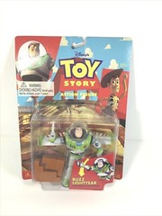 Disney Toy Story Think Way Toys (1995) Buzz Lightyear Karate Chop Figure NOS