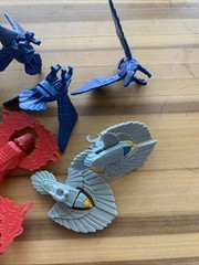 1986 Kenner Vintage Silverhawks Action Figure Accessory Lot Of 12 Birds Weapon!