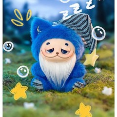 Miniso Gismow Silly Squad Series Plush Toy Vinyl Keychain Blind Box Figure