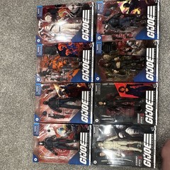 GI Joe Classified Cobra Lot 8 Sealed Zartan Alley Viper Storm Shadow Commander