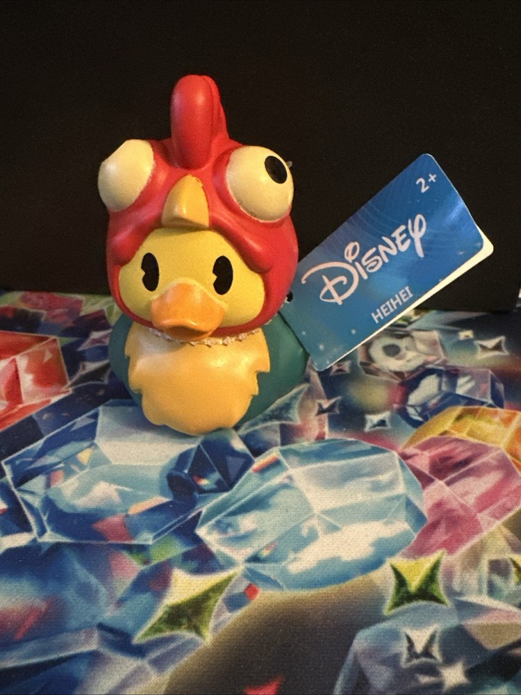 Heihei 3″ Rubber Duck Disney New with Tag Collectible Jeep Ducky Toy
