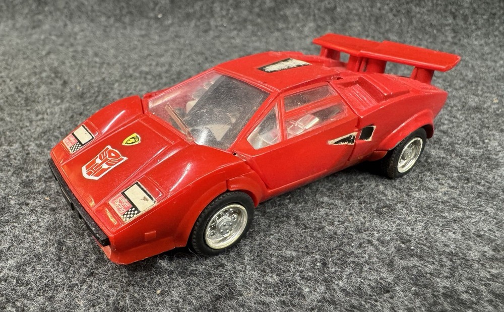 Transformers G1 Sideswipe Lamborghini 1980 – 1982 Autobot Hasbro Takara READ