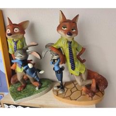 1PCS Enesco Zootopia Judy Nick 7.8″ Creative Collectible Action Figure with Box
