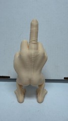 3D Printed Middle Finger Butt Man