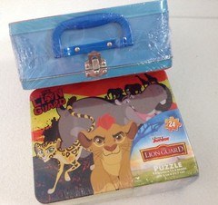 Kids Dory The Lion Guard Puzzle Christmas Gift Lunchbox Case 15″ X12.5″ 24pc New