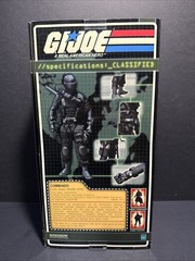 Sideshow Collectibles G.I. Joe Commando Code Name Snake-Eyes 1/6 Scale NIB