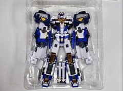 [2025 NEW] SAMG Metal Cardbot S Season 2 BLUECOP TRINITY 3-in-1 Combined Robot