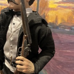 Wyatt Earp Sideshow Six Gun Legends 2001 1:6 Opened