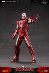 ZD-MK33: ZD Toys Marvel Iron Man Mark 33 Silver Centurion 7″ action figure