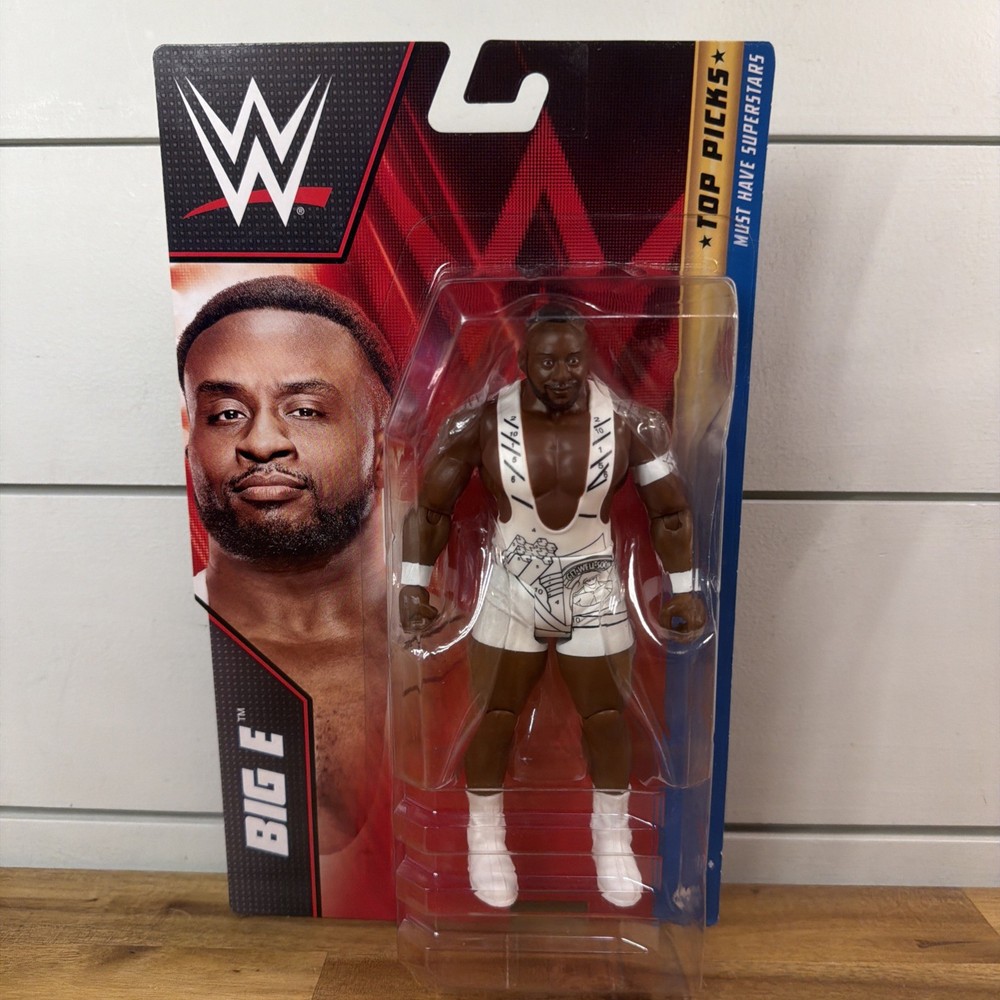 2021 WWE Top Picks BIG E Figure Must Have Superstars Mattel NEW Ships Fast!