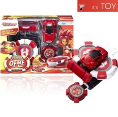 Power Battle Watch Car Avan Coin-Battle Roi Roy Red Watchcar Korean Young Toys