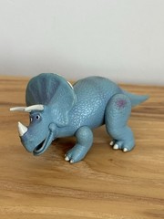 Toy Story 3 Trixie The Dinosaur 4″ PVC Figure Blue Triceratops Disney Pixar