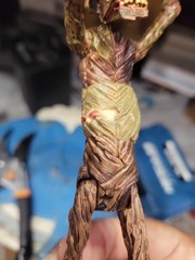 1:12 Scale Stylized Zomb Custom Figure In Jumpsuit