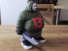 Fat Jason Voorhees Friday The 13th 3D Printed 5.5” Model Action Figurine