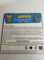 Disney Toy Story 2 Computer CD-Rom Sampler Disc 1999 Pixar