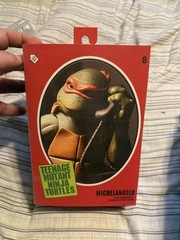 NECA ULTIMATE TMNT NINJA TURTLES 1990 35TH ANNIVERSARY ALL 4 MIKE RAPH DON LEO