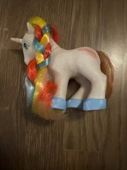 Lot Of 6 Vintage 1980s My Little Pony Toys, G1 Unicorns Pegasus