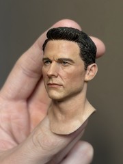 Custom Top Gun Maverick Tom Cruise Headsculpt 1/6 Scale