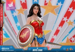 Hot Toys 1/6 Mms506 Justice League Wonder Woman Comic Concept Action Figure