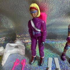 Vintage 1999 Lanard WOW Action Girls Sport Set 4″ Action Figures Almost Complete