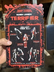 NECA Toony Terrors Damien Leone’s Terrifier LITTLE PALE GIRL Figure w Possum