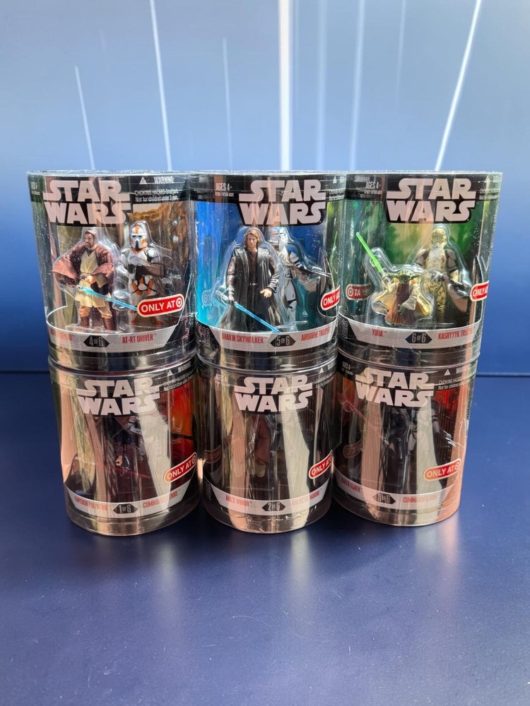 ✅ Star Wars TARGET Exclusive ORDER 66 2-Pack Figures 1-6 NIB ✅