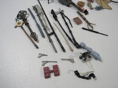 Lot Of Vintage LFL / Other 3.75 Figure Star Wars 90’s Toy Weapon Accessories