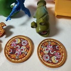 Vintage Teenage Mutant Ninja Turtles TMNT Playmates Action Figure Parts Lot