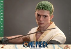 Hot Toys TMS110 Netflix: One Piece Roronoa Zoro 1/6 Scale 12″ Figure Open Box