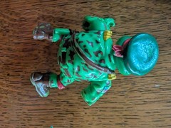 Vintage 1991 Teenage Mutant Ninja Turtles Green Beret Raphael with accessories