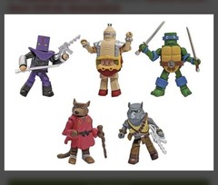 TMNT Teenage Mutant Ninja Turtles Minimates Technodrome Deluxe Box Set