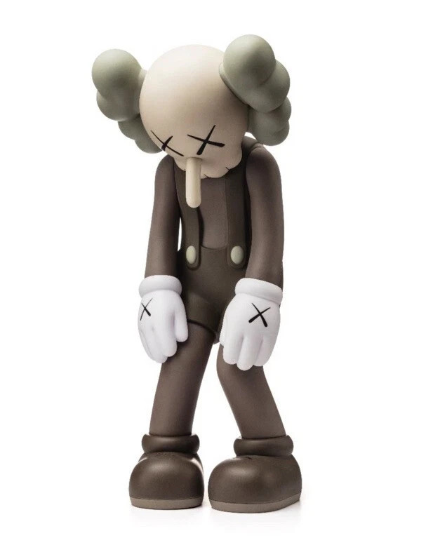 2017 KAWS Small Lie Companion Vinyl Figure Brown – New Sealed – Free Ship US