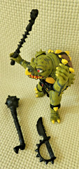 Vtg 1991 TMNT Tokka Figure 100% COMPLETE Playmates Ninja Turtles Secret of Ooze