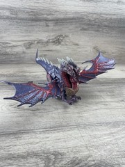 Vintage DragonHeart Medusa Dragon Purple Gold Figure Kenner 1996 2 Head