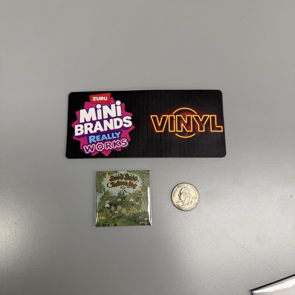 ZURU MINI BRANDS REALLY WORKS VINYL RARE – THE BEACH BOYS GOOD VIBRATIONS