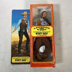 VTG 1973 Wyatt Earp Legends of the West Figure Excel Toy Hong Kong 9.5″ NIB New
