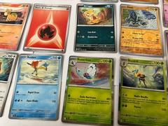 Lot of Pokemon Cards, Figures, Jibbitz, Belt, Pokeball, Stickers