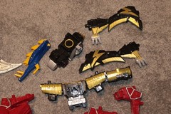Power Rangers Dino Charge TRex Zord Megazord Replacement Parts Lot