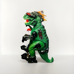 Adventure Force Ultra Exosaur Walking Robotic Dinosaur T Rex Tested Lights Sound
