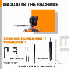 T13 Action Figure Set (Assembly Completed),Titan 13 Action Figure,Dummy 13 Ac…