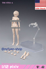 86TOYS T86 1/12Female Pale Suntan Joint Flexible Body For 6”Action Figure Model