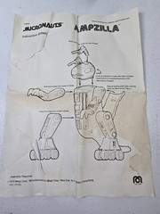 Rare Mego Micronauts AMPZILLA 100% Complete With Instructions – Nice Condition
