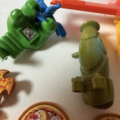Vintage Teenage Mutant Ninja Turtles TMNT Playmates Action Figure Parts Lot