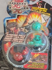 Bakugan Battle Brawlers Series 1 Starter Pack 2007 Stinglash Saurus Fear Ripper