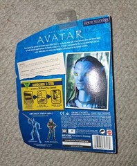 Mattel 2009 Avatar Warrior Jake Sully & Neytiri Movie Masters 7″ Figures New MOC