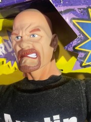 WWE / WWF Undertaker and Stone Cold 1998 Jakks Bone Crushing Buddies Plush 17″